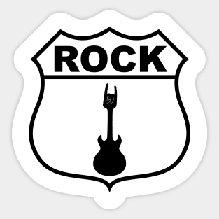 Guitar Shield Sticker